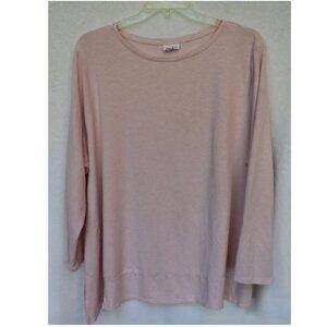 J. Jill (Pure Jill) pink long sleeve top 4X